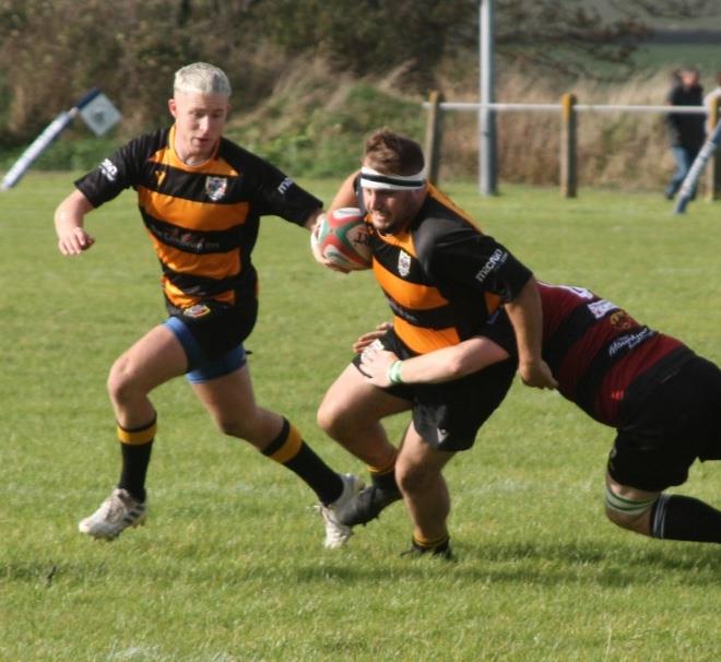 Daf Williams - try scorer for St Davids